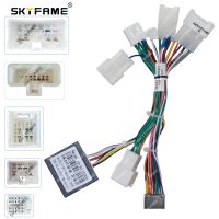 SKYFAME Car 16pin Wiring Harness Adapter Canbus Box Decoder Android Radio Power Cable For Lexus RX300 RX