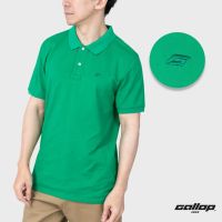 GALLOP : Mens Wear PIQUE POLO SHIRTS เสื้อโปโล ผ้าปิเก้ สีพื้น รุ่น GP9063 สี Hot Green - เขียว / ราคาปกติ 1290.-