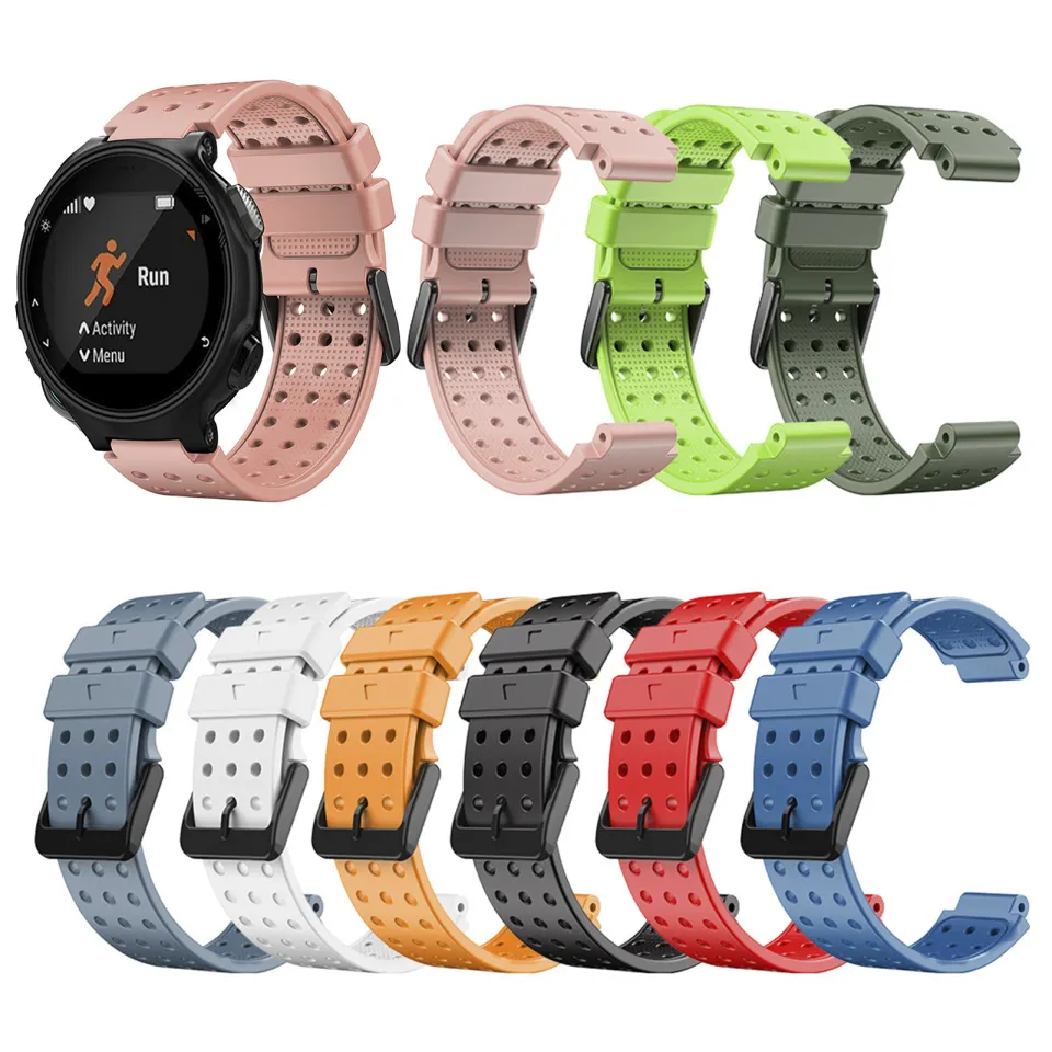 Watchband Fr Garmin Forerunner 735XT Silicone Band 735 220 230 235