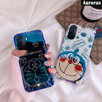 ฝาครอบโทรศัพท์สำหรับ Huawei Nova Y71 Y70เคส Y70ลายการ์ตูนสีฟ้า-เรย์น่ารักโดราเอมอนฝาปิดซิลิโคนกระจกสำหรับ Huawei Nova Y70 Y71เคส Y71