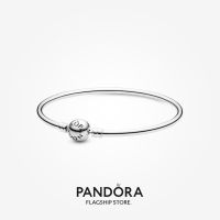 Official Store Pandora Moments Sterling Silver Bangle