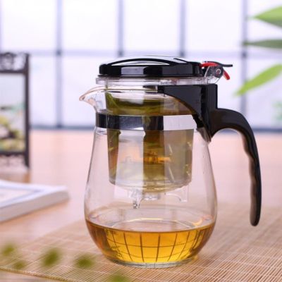 Teapot with Infuser Kettle Pot Puer Tea Pot Heat Resistant Glass Teapots Coffee Chinese Teapot for Tea Brew Teaware Accessories