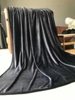pws-00332ผ้าห่มนาโน ขนาด 6 ฟุต (180x200) ซม.สีเทาเข้ม(เทาดำ)