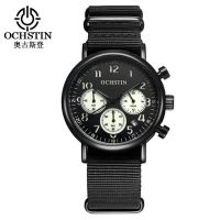 ⌚Ochstin นาฬิกาควอตซ์สำหรับผู้ชาย,นาฬิกาแฟชั่นใหม่พร้อมสายหนังนาฬิกาควอตซ์นาฬิกากีฬาหรูหรา