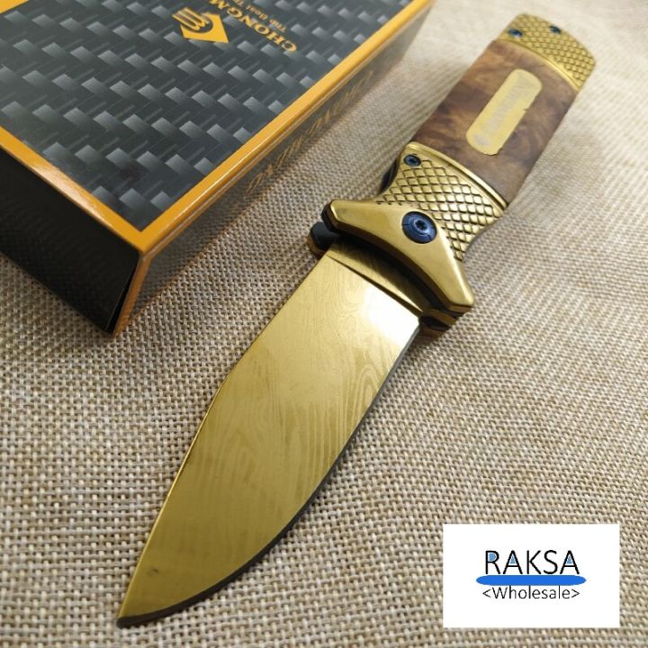 raksa-wholesale-chongming-knife-รุ่น-cm73-มีดพับ-มีดพกพา-มีดพกเดินป่า-ยาว8-3นิ้ว-ลวดลายเป็นเอกลักษณ์สวยงามน่าสะสมมาก-cm002-nc