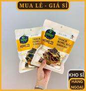 Snack rong biển Bibigo ăn liền vị bắp + mật ong siêu ngon gói 25g
