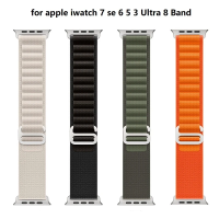 Alpine Loop Band สำหรับ สาย49มม. 44มม. 40มม. 45มม. 41มม. 42มม. 38มม. 49 45 44มม. สร้อยข้อมือ Series 7 6 3 Se 8 Ultra 49