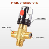 ss Thermostatic Faucet Cartridge Tap Mixing Valve Water Temperature Control Faucet Thermostat Home Bathroom Accessories