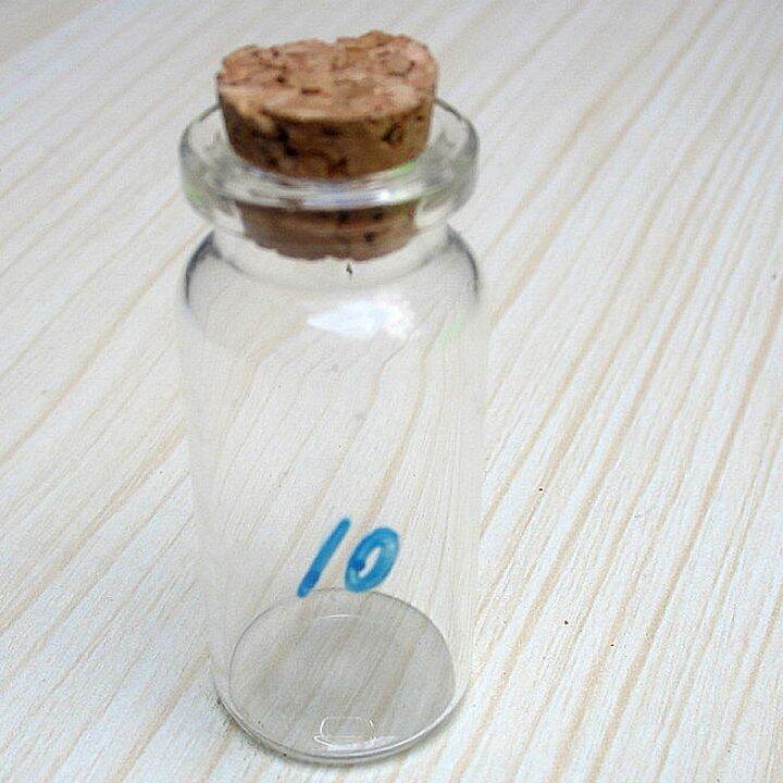 8-pcs-10-ml-small-cork-bottle-clear-glass-bottle-wishing-bottle