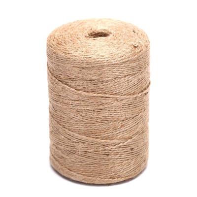 Natural Hemp Linen Cord Twisted Burlap Jute Twine Rope String DIY Craft Decor