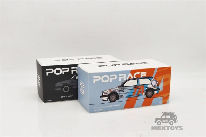 pop-race-1-64-golf-gti-mk2-grey-race-wrc-1986-diecast-model-car