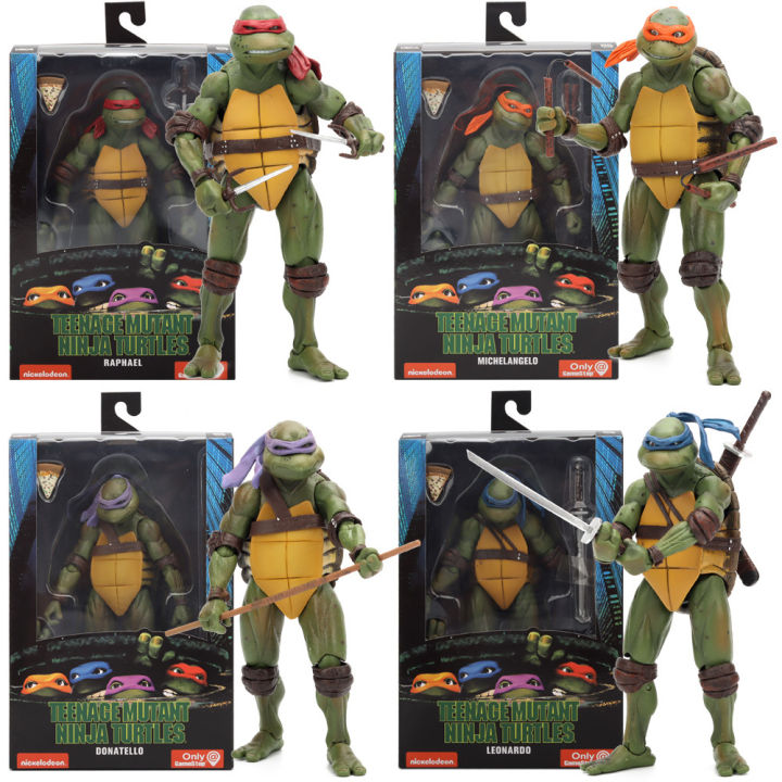 NECA TMNT Anime Figurine Teenage Mutant Ninja Turtles 7 Inches Scale ...