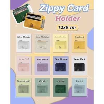 Zippy Card Hoder กระเป๋าใส่บัตรแบบมีซิป