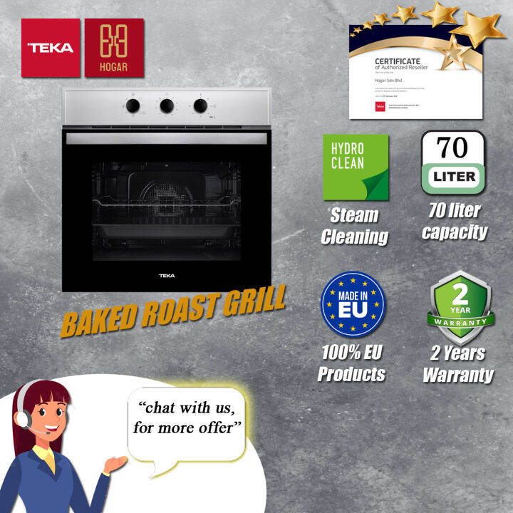 Teka Buildin Oven HBB605 70 litre Electrical Oven Hydroclean