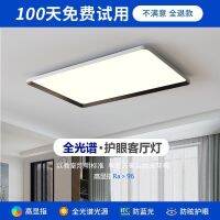 [Free ship] Full-spectrum high-resolution ultra-thin living room hall led rectangular ceiling anti-blue light eye protection bedroom lamps