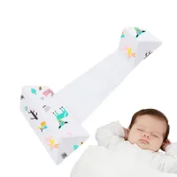 Baby Sleeping Pillow Wedge Pillow Side Sleeper Removable Baby Side Sleeper Newborn Pillow Sleep Positioner Wedge Pillow for Newborn Essentials there