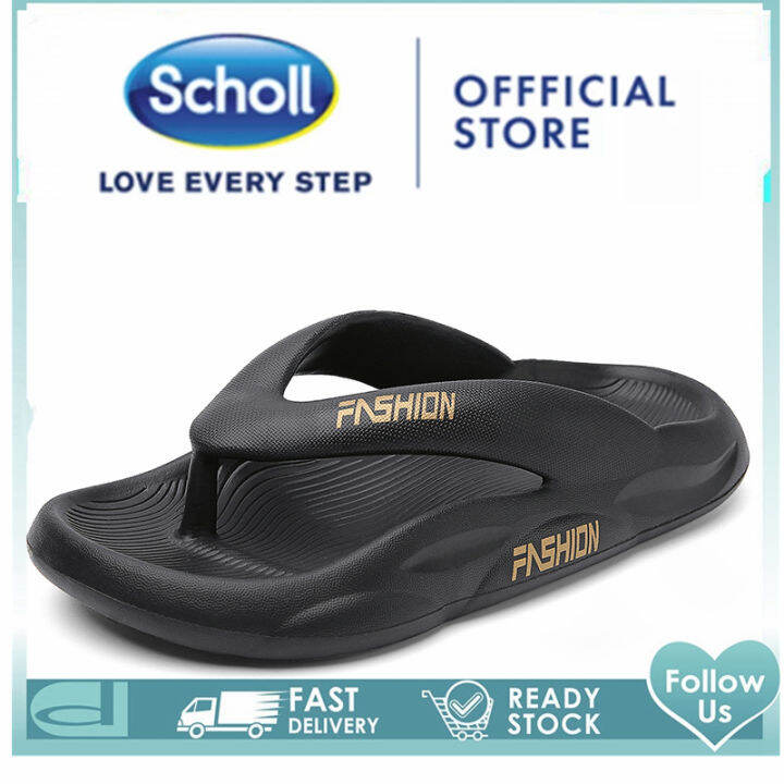 scholl-สกอลล์-scholl-รองเท้าแตะสำหรับนวดรองเท้าแตะสไตล์ใหม่และรองเท้าแตะสำหรับผู้ชายรองเท้าแตะเพื่อสุขภาพบ้านพื้นแบนด้านนอกสวมใส่ได้ทุกแบ-รองเท้าสกอลล์-nbsp-รองเท้าสกอ-สกอล์-scholl-รองเท้าสกอลล์-schol