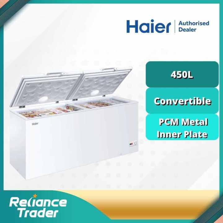HAIER 450L 6in 1 Convertible Chest Freezer BD458HP Lazada