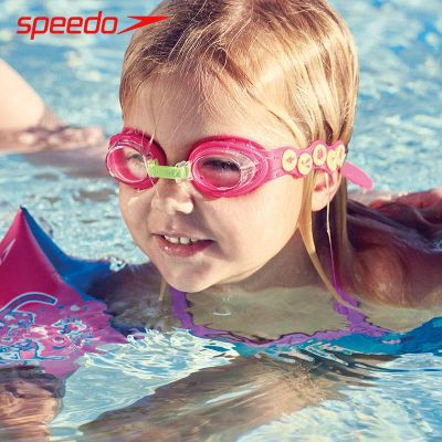◇✹ แว่นตาว่ายน้ำเด็ก SPEEDO SPEEDO เด็ก 2-3-4-5-6 ปีเด็กชายและเด็กหญิงมืออาชีพกันน้ำและป้องกันหมอก HD
