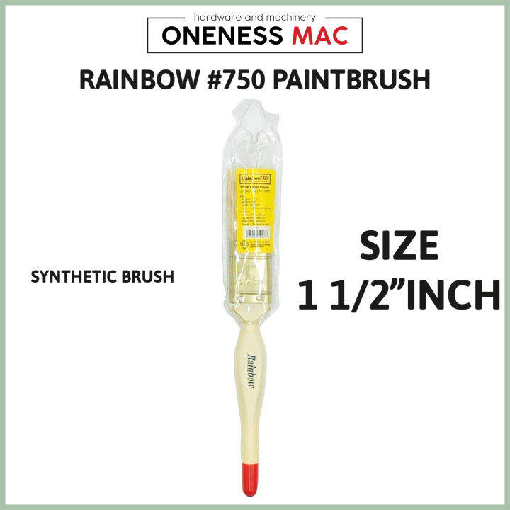RAINBOW PAINT BRUSH 750 1 1/2" Lazada