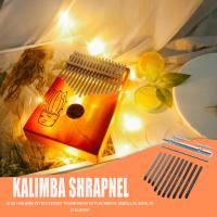 10ที่สำคัญ Kalimba DIY อุปกรณ์เสริมนิ้วหัวแม่มือเปียโนคีย์ W สะพานอานเครื่องดนตรี