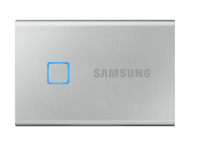 Samsung SSD T7 Touch Portable 1TB (Silver) (MU-PC1T0S/WW)