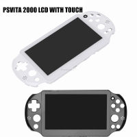 Original 100 ใหม่สำหรับ PS Vita PSV PSVita 2 2000 PSV 2000 Slim จอแสดงผล LCD หน้าจอ TOUCH ประกอบสีดำสีขาว