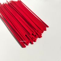 3mmx18cm Red Reed Diffuser Replacement Stick DIY Handmade Home Decor Extra Thick Fiber Rattan Reed Oil Diffuser Refill Sticks