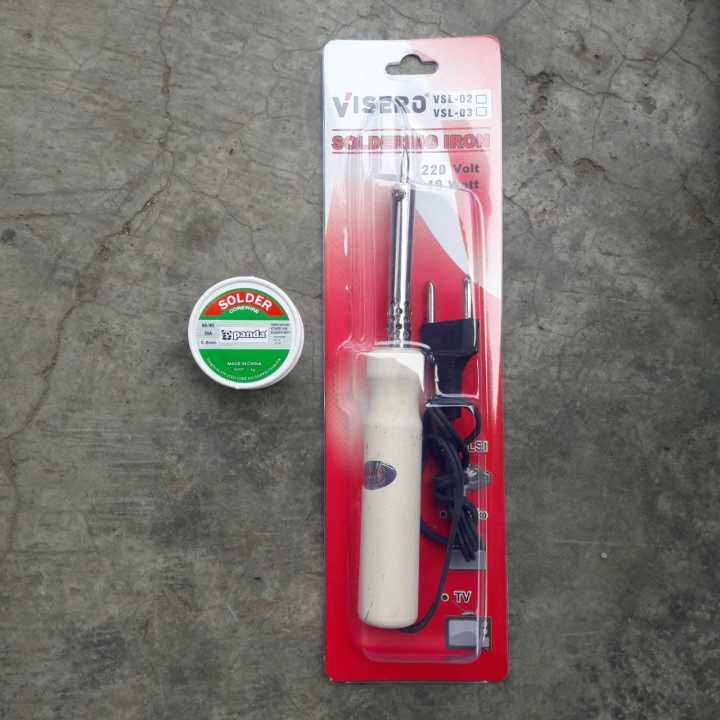 promo 1 set solder murah free timah solder 5 meter Tersedia juga solder