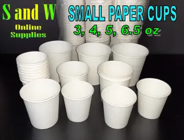 Small Paper Cups 3 oz