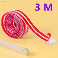 ▽☍㍿ Transparent PVC Baby Protection Strip Double-Sided Self-adhesive Tape Anti-Bumb Kids Safety Table Edge Furniture Guard Corner