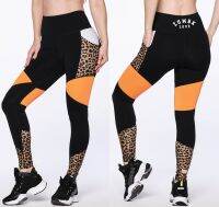 Zumba Dance Crew High Waisted Panel Ankle Leggings (กางเกงเลกกิ้งออกกำลังกายซุมบ้า)