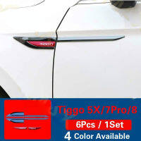 สำหรับ Chery Tiggo 5X / 7 Pro/ 8ใหม่สติ๊กเกอร์ตัวครอบไฟท้ายรถยนต์ตราติดรถโลโก้รถ3มิติที่ป้ายอักษรประดับรถยนต์สำหรับ Chery Tiggo 5X / 7 Pro/ 8