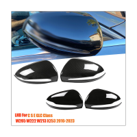 1Pair Rearview Mirror Cover Trim for C S E GLC Class W205 W222 W213 X253 16-23 Side Wing Mirror Shell LHD