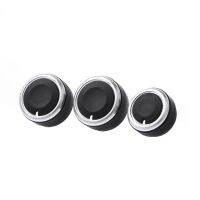 3 Pcs A/C Air Condition Panel Control Switch Knob for MK6 Bora Golf 5