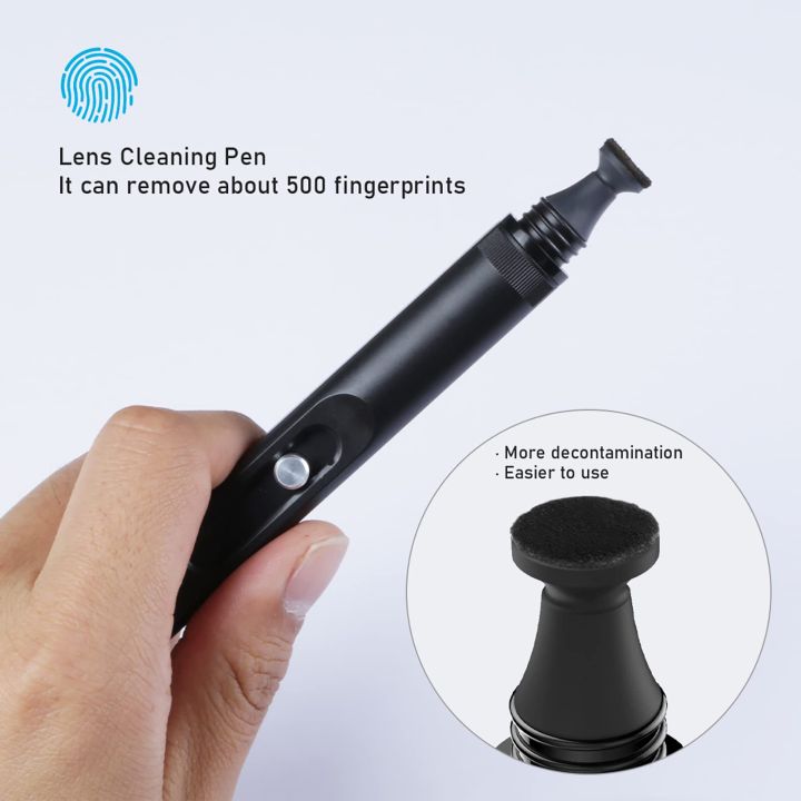 ปากกาทำความสะอาดกล้องเลนส์ระดับมืออาชีพแบบนิ่มสำหรับแปรงกรองกล้อง-dslr-คาร์บอนออปติคอล-dc-vcr-และเลนส์นาโน