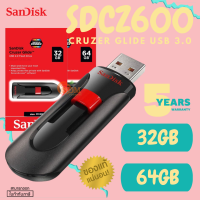 32GB|64GB Flash Drive (แฟลชไดร์ฟ) SANDISK CRUZER GUIDE (SDCZ600) USB  พกพาง่าย (5Y) ของแท้