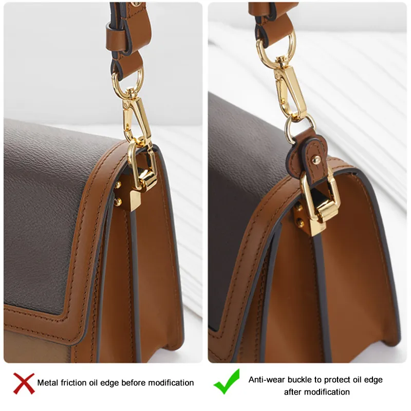 suitable for lv Daphne woc bag anti-wear buckle bag shoulder strap hardware  protection ring bag belt transformation accessories