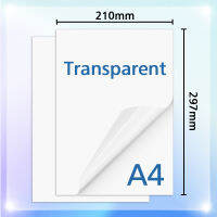 50100 Sheets Transparent Printable Vinyl Sticker Paper A4 Waterproof Self-Adhesive Copy Paper For Inkjet Printer