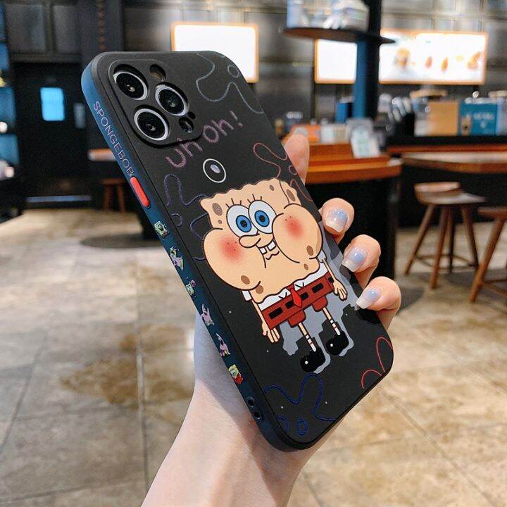 spongebob-amp-patrickstar-redmi-10-9t-9a-9c-9-note-10-9-8-pro-9t-xiaomi-poco-m3-pro-x3-nfc-mi-11-lite-10t-pro-side-stripe-casing-anime-silicone-soft-cover