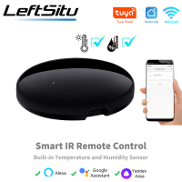 Tuya WiFi Universal IR Remote พร้อมเซ็นเซอร์ความชื้นอุณหภูมิสำหรับ AC, Smart Home ทำงานร่วมกับ Alexa, Home Yandex Alice