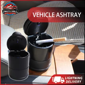 Portable Car Ashtray With LED Light