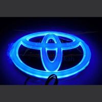 Car decorative sticker Car decorative sticker 4D Led Car Decal Tail Logo Light Badge Lamp Emblem Sticker for TOYOTA