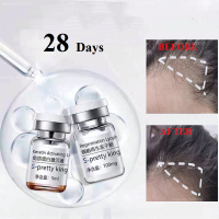 Stem Cell Hair Growth Serum Anti Hair Loss 28 Days Fast Grow Prevent Thinning 2pcsSet Hair Care Essence