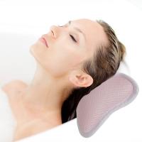 Home Spa Pillows 3D Mesh Bath Pillow With Suction Cups Supports Neck And Shoulders For Bathtub Head Rest Relax Pillow