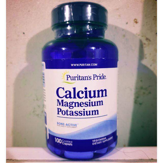 Puritans pride calcium magnesium Potassium tablet bone health multivitamin Lazada PH