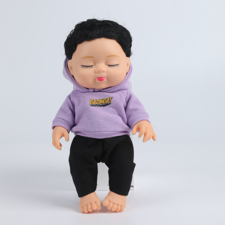 lyzrc-ตุ๊กตาเด็กทารกหญิงน่ารัก10นิ้วใหม่-barbie-ตุ๊กตาอนุบาลวันเกิดของขวัญ