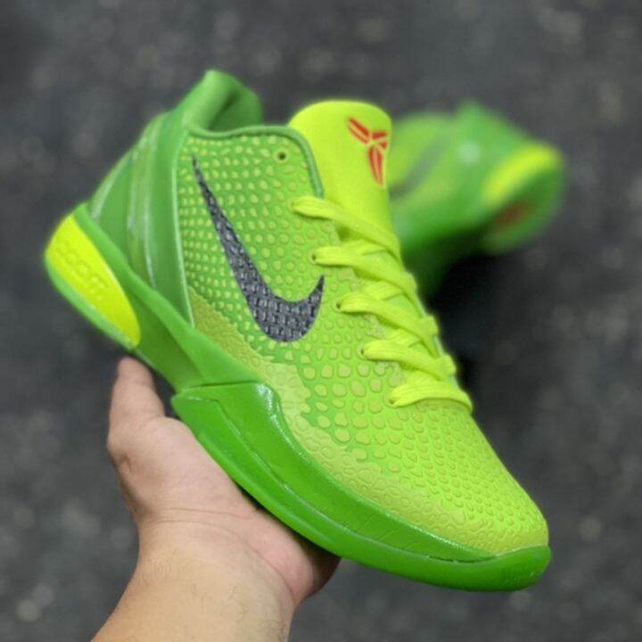 KOBE 6 GRINCH BASKETBALL SHOES WITH FREE SOCK Lazada PH
