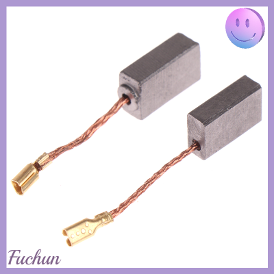 [Fuchun] 2ชิ้น5x10x1 5Mm แปรงคาร์บอนอะไหล่เครื่องบดไฟฟ้าเครื่องเจาะขนาดเล็ก