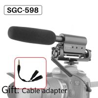 Takstar SGC-598 Condenser Video Recording Microphone for Nikon Canon DSLR Camera, Photography Interview Microphone mic